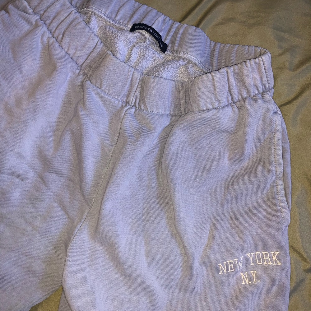 Brandy Melville y2k low waisted New York sweats